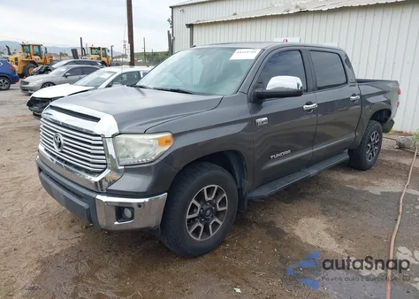 2014 Toyota Tundra Limited 5.7L V8 из США, поврежденный, VIN 5TFFY5F17EX150749